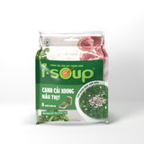  Isoup Viên Canh Cải Xoong Nấu Thịt Ăn Liền Sấy Thăng Hoa – Túi (42g) 6 Viên 