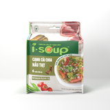  Isoup Viên Canh Cải Chua Nấu Thịt Ăn Liền Sấy Thăng Hoa – Túi (78g) 6 Viên 