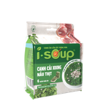  Isoup Combo 6 Túi Canh Cải Xoong Nấu Thịt Ăn Liền Sấy Thăng Hoa 