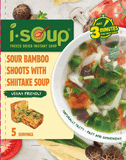  Isoup Canh Măng Chua Nấm Hương  Ăn Liền Sấy Thăng Hoa – Túi (50g) 5 Viên 