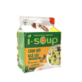 Isoup Combo 6 Túi Canh Mây Ngũ Sắc Ăn Liền Sấy Thăng Hoa 
