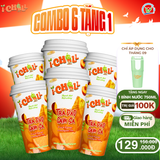  iChill Combo 6 Ly Nước Thanh Nhiệt Trà Đào Cam Sả Sấy Thăng Hoa - Ly (30g)- Gói Đường Riêng 