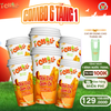  iChill Combo 6 Ly Nước Thanh Nhiệt Trà Đào Cam Sả Sấy Thăng Hoa - Ly (30g)- Gói Đường Riêng 