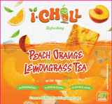  iChill Nước Thanh Nhiệt Trà Đào Cam Sả Sấy Thăng Hoa - Hộp (120g)- 4 Viên X 4 Gói Đường Riêng 