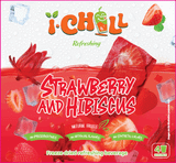  iChill Nước Thanh Nhiệt Dâu Tây Atiso Đỏ Sấy Thăng Hoa - Hộp (116g)- 4 Viên X 4 Gói Đường Riêng 