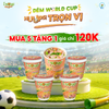  Isoup Huups Combo 5 Ly Súp Cá Hồi Yến Mạch Ăn Liền Sấy Thăng Hoa - 5Ly x 23G 