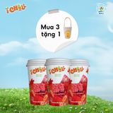  [COMBO 3 LY + TẶNG TÚI] iChill Dâu Tây Atiso Đỏ Nước Thanh Nhiệt Sấy Thăng Hoa Từ Trái Cây Tự Nhiên 
