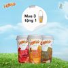  [COMBO 3 LY MIX] iChill Trà Đào Cam Sả + Dâu Tây Atiso Đỏ + Sâm Long Nhãn Nấm Tuyết Hạt Chia Nước Thanh Nhiệt Sấy Thăng Hoa Từ Trái Cây Tự Nhiên 