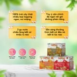  iChill Dâu Tây Atiso Đỏ Nước Thanh Nhiệt Sấy Thăng Hoa Từ Trái Cây Tự Nhiên 4 Gói X Hộp, Không Chất Bảo Quản, ISO 22000, HACCP, BRC 