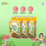  [COMBO 3 HỘP] Rắc cơm IKIRO Nấm Hương Nướng Rong Biển Cho Bé Nguyên Liệu Thiên Nhiên Từ 1 Tuổi 27 g (6 gói) 