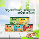  Súp Cá Hồi Yến Mạch Ăn Liền ISOUP HUUPS Ngon,Dinh Dưỡng,Tiện Lợi (Hộp X 3 Viên) - Súp Ăn Liền Sấy Thăng Hoa 