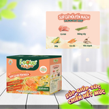 Súp Cá Hồi Yến Mạch Ăn Liền ISOUP HUUPS Ngon,Dinh Dưỡng,Tiện Lợi (Hộp X 3 Viên) - Súp Ăn Liền Sấy Thăng Hoa 