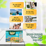  Súp Hải Sản Ăn Liền ISOUP HUUPS Ngon,Dinh Dưỡng,Tiện Lợi (Hộp X 3 Viên) - Súp Ăn Liền Sấy Thăng Hoa 