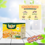  [Combo 3 Hộp] Súp Nấm Yến Mạch Ăn Liền ISOUP HUUPS Ngon,Dinh Dưỡng,Tiện Lợi (Hộp X 3 Viên) - Súp Ăn Liền Sấy Thăng Hoa 