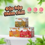  iChill Sâm Long Nhãn Nấm Tuyết Hạt Chia Nước Thanh Nhiệt Sấy Thăng Hoa Từ Trái Cây Tự Nhiên 4 Gói X Hộp, Không Chất Bảo Quản, ISO 22000, HACCP, BRC 