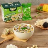  [Combo 3 Hộp] Súp Nấm Tuyết Tóc Tiên Ăn Liền ISOUP HUUPS Ngon,Dinh Dưỡng,Tiện Lợi (Hộp X 3 Viên) - Súp Ăn Liền Sấy Thăng Hoa 