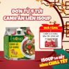  Canh Gà Lá Giang Ăn Liền ISOUP 72g 06 Viên - Viên Canh Ăn Liền Sấy Thăng Hoa 