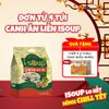  Canh Mây Ngũ Sắc Chay ISOUP 35g 05 Viên - Viên Canh Ăn Liền Sấy Thăng Hoa 