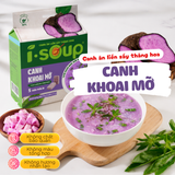  Isoup Viên Canh Khoai Mỡ Ăn Liền Sấy Thăng Hoa – Túi (55g) 5 Viên 