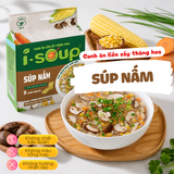  Isoup Viên Canh Súp Nấm Ăn Liền Sấy Thăng Hoa – Túi (50g) 5 Viên 