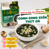 Isoup Viên Canh Rong Biển Thịt Gà Ăn Liền Sấy Thăng Hoa – Túi (42g) 6 Viên 