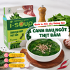  Isoup Viên Canh Rau Ngót Thịt Bằm Ăn Liền Sấy Thăng Hoa – Túi (54g) 6 Viên 