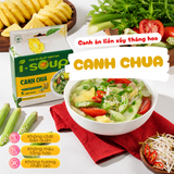  Isoup Viên Canh Chua Ăn Liền Sấy Thăng Hoa – Túi (55g) 5 Viên 