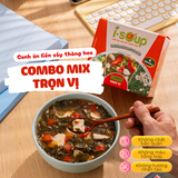  Isoup Hộp Mix Trọn Vị Ăn Liền Sấy Thăng Hoa - Hộp 6 Viên 