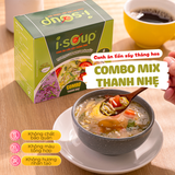 Isoup Hộp Mix Thanh Nhẹ Ăn Liền Sấy Thăng Hoa - Hộp 6 Viên 