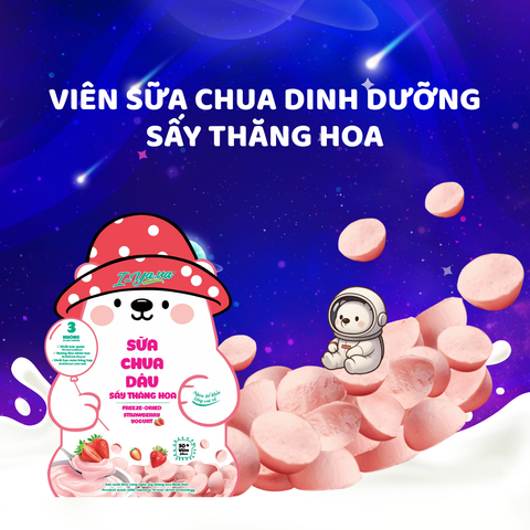 Sữa chua sấy thăng hoa I.Yaua