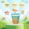  Combo 5 Ly Súp Hải Sản Ăn Liền ISOUP HUUPS! Hũ 14G - Súp Ăn Liền Sấy Thăng Hoa 