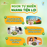  Isoup Viên Canh Khoai Mỡ Ăn Liền Sấy Thăng Hoa – Túi (55g) 5 Viên 