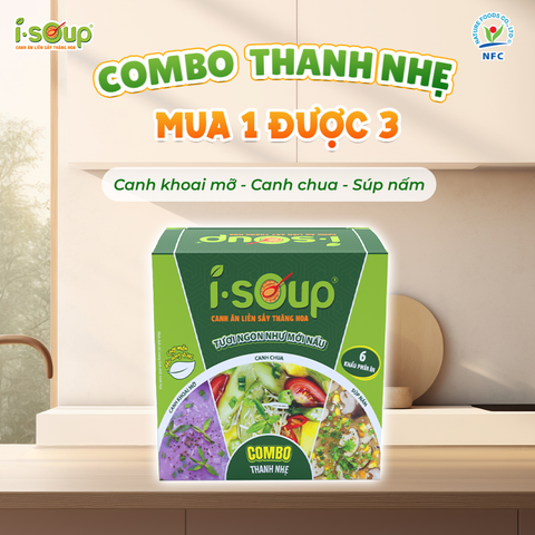 I.SOUP Canh Ăn Liền Sấy Thăng Hoa