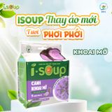  Isoup Viên Canh Khoai Mỡ Ăn Liền Sấy Thăng Hoa – Túi (55g) 5 Viên 