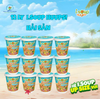 Combo 12 Ly Súp Hải Sản Ăn Liền ISOUP HUUPS! Hũ 14G - Súp Ăn Liền Sấy Thăng Hoa 
