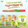  Isoup Huups Combo 5 Ly Súp Ăn Liền Sấy Thăng Hoa ( Hải Sản + Gà Táo Đỏ + Súp Yến Mạch + Súp Cá Hồi + Súp Nấm Tóc Tiên) 