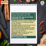  Muối sả ớt Natas Hũ 60g 