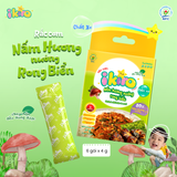 [COMBO 3 HỘP] Rắc cơm IKIRO Nấm Hương Nướng Rong Biển Cho Bé Nguyên Liệu Thiên Nhiên Từ 1 Tuổi 27 g (6 gói) 