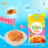  Combo 2 Hộp Rắc cơm IKIRO Cá hồi Xốt Teriyaki Ăn Dặm Cho Bé Nguyên Liệu Thiên Nhiên Từ 1 Tuổi 24 g (6 gói) 