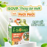  Isoup Combo 6 Túi Canh Rau Củ Nấu Nấm Ăn Liền Sấy Thăng Hoa 