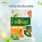  Isoup Viên Canh Riêu Tôm Ăn Liền Sấy Thăng Hoa – Túi (42g) 6 Viên 