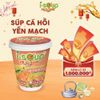  Súp Cá Hồi Yến Mạch Ăn Liền ISOUP HUUPS! Hũ 23G - Súp Ăn Liền Sấy Thăng Hoa 