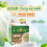  Isoup Combo 6 Túi Súp Nấm Ăn Liền Sấy Thăng Hoa 