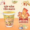  Isoup Huups Súp Nấm Yến Mạch Ăn Liền Sấy Thăng Hoa - Ly 24G 