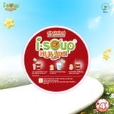  Súp Gà Táo Đỏ Ăn Liền ISOUP HUUPS! Hũ 12G - Súp Ăn Liền Sấy Thăng Hoa 