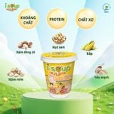  Isoup Huups Súp Nấm Yến Mạch Ăn Liền Sấy Thăng Hoa - Ly 24G 