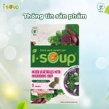  Isoup Viên Canh Rau Tập Tàng Nấm Rơm Ăn Liền Sấy Thăng Hoa – Túi (35g) 5 Viên 
