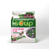  Isoup Viên Canh Rau Tập Tàng Nấm Rơm Ăn Liền Sấy Thăng Hoa – Túi (35g) 5 Viên 