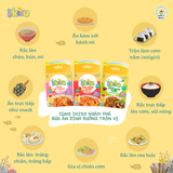  Rắc cơm IKIRO Tôm Nướng Bơ Tỏi Ăn Dặm Cho Bé Nguyên Liệu Thiên Nhiên Từ 1 Tuổi 27 g (6 gói) 