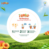  iChill Combo 6 Ly Nước Thanh Nhiệt Trà Đào Cam Sả Sấy Thăng Hoa - Ly (30g)- Gói Đường Riêng 